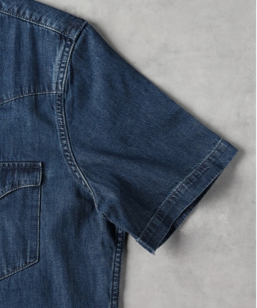 Levi's(リーバイス)の「Levi's(リーバイス)クラシックウエスタンショートスリーブシャツ(シャツ/ブラウス・メンズ・ダークインディゴブルー・M/S/L)」の11枚目の写真