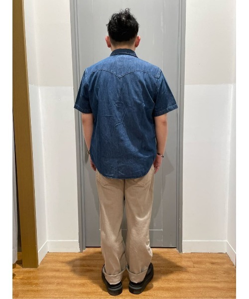 Levi's(リーバイス)の「Levi's(リーバイス)クラシックウエスタンショートスリーブシャツ(シャツ/ブラウス・メンズ・ダークインディゴブルー・M/S/L)」の14枚目の写真