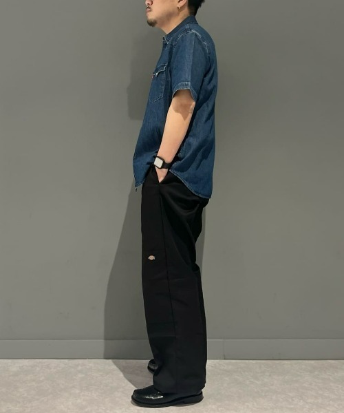 Levi's(リーバイス)の「Levi's(リーバイス)クラシックウエスタンショートスリーブシャツ(シャツ/ブラウス・メンズ・ダークインディゴブルー・M/S/L)」の17枚目の写真