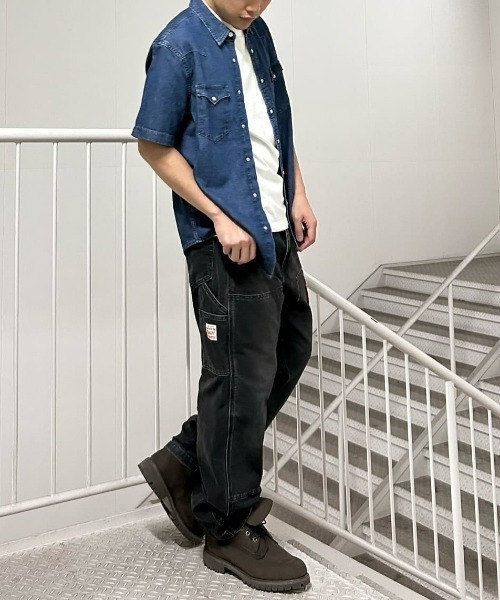 Levi's(リーバイス)の「Levi's(リーバイス)クラシックウエスタンショートスリーブシャツ(シャツ/ブラウス・メンズ・ダークインディゴブルー・M/S/L)」の20枚目の写真