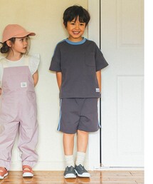 セットアップ バイカラー ショート丈」に該当するファッション