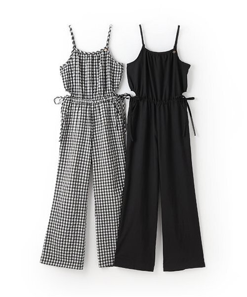 kate spade 黒 オーバーオール サイズ140 kate spade NEW YORK 「kate new york」 「KIDS」オーバーオール