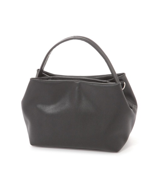 LEPSIM（レプシィム）の「フェイクレザーソフトミニバッグ　328002（ショルダーバッグ・レディース・ガンメタ/ブラック・ONE SIZE）」の17枚目の写真