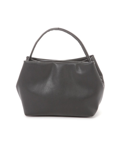 LEPSIM（レプシィム）の「フェイクレザーソフトミニバッグ　328002（ショルダーバッグ・レディース・ガンメタ/ブラック・ONE SIZE）」の19枚目の写真