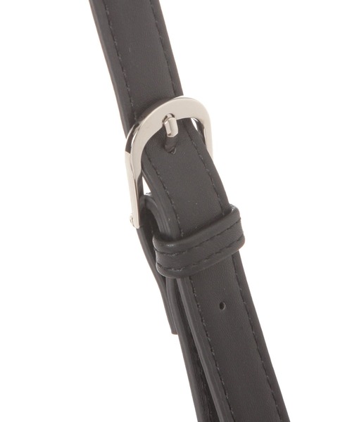 LEPSIM（レプシィム）の「フェイクレザーソフトミニバッグ　328002（ショルダーバッグ・レディース・ガンメタ/ブラック・ONE SIZE）」の22枚目の写真