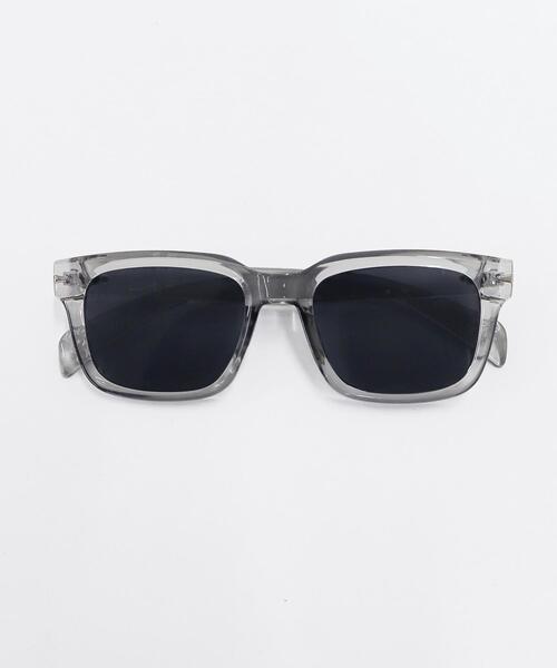 WEGO（ウィゴー）の「WEGO/カラーレンズボリュームウェリントン（サングラス・レディース・ブラック/その他1・FREE）」の2枚目の写真