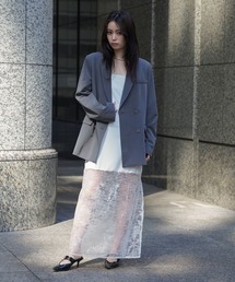 スパンコール レース キャミ ワンピース KINO THE KEI