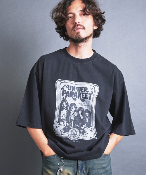 Magine（マージン）の「【SELECT】IR:"THE BAND"PRINT TEE S/S（Tシャツ/カットソー・メンズ・スミクロ/ブラック・XL/L/M/S）」の3枚目の写真