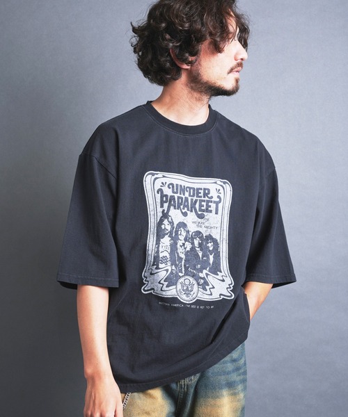 Magine（マージン）の「【SELECT】IR:"THE BAND"PRINT TEE S/S（Tシャツ/カットソー・メンズ・スミクロ/ブラック・XL/L/M/S）」の4枚目の写真