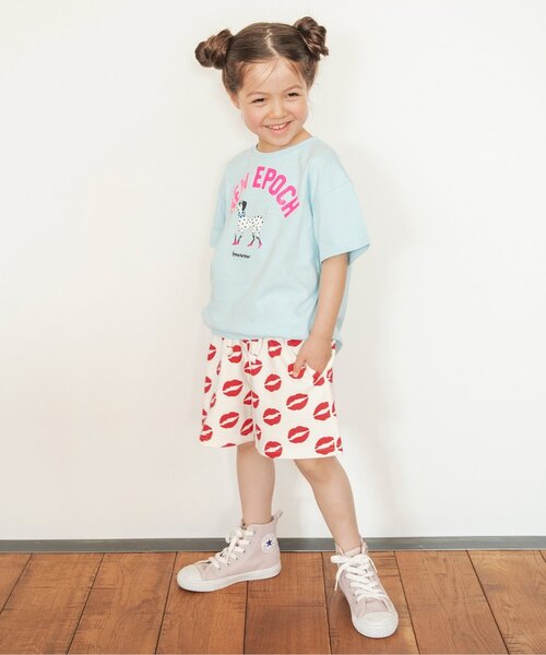 BREEZE（ブリーズ）の「【ジュニア対応】イロイロ柄ハーフパンツ（その他パンツ・キッズ・グリーン/レッド/ネイビー/ブラック/レインボー/ピンク/オレンジ/ベージュ・80/120/90/130/140/100/110）」の15枚目の写真