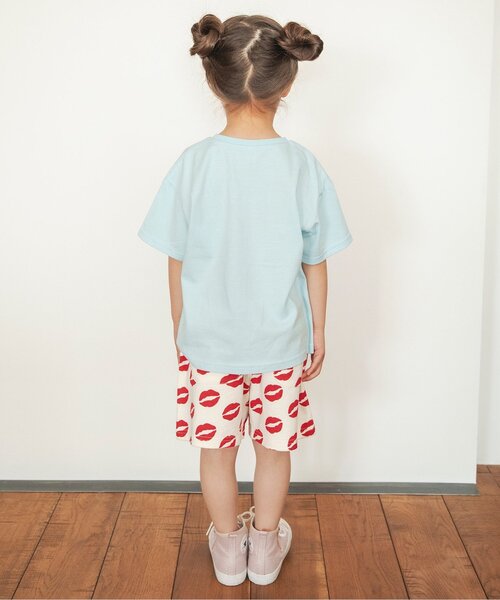 BREEZE（ブリーズ）の「【ジュニア対応】イロイロ柄ハーフパンツ（その他パンツ・キッズ・グリーン/レッド/ネイビー/ブラック/レインボー/ピンク/オレンジ/ベージュ・80/120/90/130/140/100/110）」の16枚目の写真