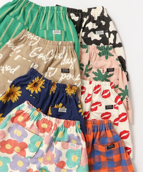 BREEZE（ブリーズ）の「【ジュニア対応】イロイロ柄ハーフパンツ（その他パンツ・キッズ・グリーン/レッド/ネイビー/ブラック/レインボー/ピンク/オレンジ/ベージュ・80/120/90/130/140/100/110）」の18枚目の写真