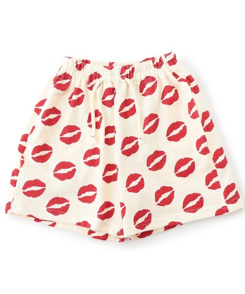 BREEZE（ブリーズ）の「【ジュニア対応】イロイロ柄ハーフパンツ（その他パンツ・キッズ・グリーン/レッド/ネイビー/ブラック/レインボー/ピンク/オレンジ/ベージュ・80/120/90/130/140/100/110）」の6枚目の写真