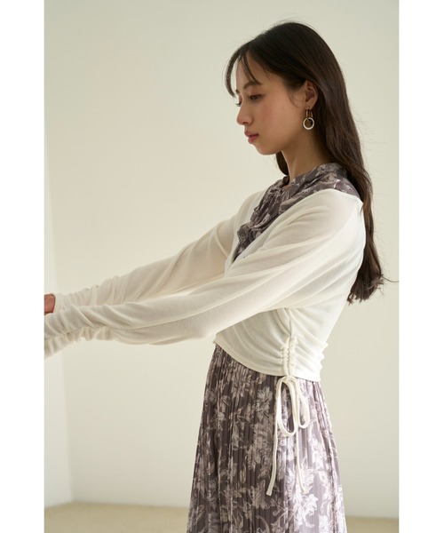 新品】SNIDEL UVカットボレロ／ウォッシャブル シルバー - メルカリ