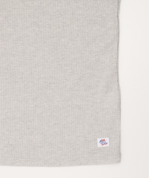 JEMORGAN（ジェーイーモーガン）の「【JEMORGAN / ジェーイーモーガン】フットボール切替ワッフル5分袖Tシャツ（Tシャツ/カットソー・メンズ・グレー/ネイビー/ブラック/ホワイト・M/L/XL）」の15枚目の写真