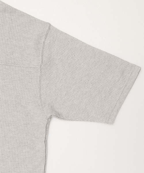 JEMORGAN（ジェーイーモーガン）の「【JEMORGAN / ジェーイーモーガン】フットボール切替ワッフル5分袖Tシャツ（Tシャツ/カットソー・メンズ・グレー/ネイビー/ブラック/ホワイト・M/L/XL）」の17枚目の写真