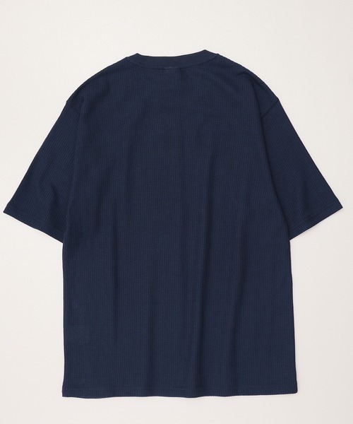 JEMORGAN（ジェーイーモーガン）の「【JEMORGAN / ジェーイーモーガン】フットボール切替ワッフル5分袖Tシャツ（Tシャツ/カットソー・メンズ・グレー/ネイビー/ブラック/ホワイト・M/L/XL）」の12枚目の写真