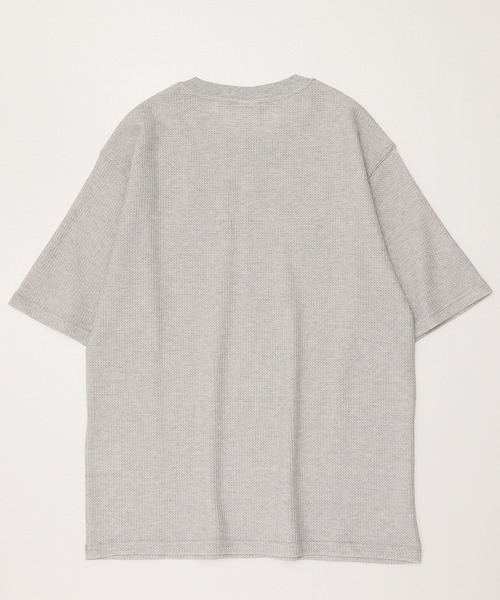 JEMORGAN（ジェーイーモーガン）の「【JEMORGAN / ジェーイーモーガン】フットボール切替ワッフル5分袖Tシャツ（Tシャツ/カットソー・メンズ・グレー/ネイビー/ブラック/ホワイト・M/L/XL）」の10枚目の写真