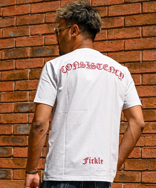 adamsJUGGLER(アダムスジャグラー)の「RTEGレッド/Cティー(Tシャツ/カットソー・メンズ・ホワイト/ブラック・S/M/L/XL/XXL)」の9枚目の写真