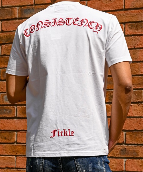 adamsJUGGLER(アダムスジャグラー)の「RTEGレッド/Cティー(Tシャツ/カットソー・メンズ・ホワイト/ブラック・S/M/L/XL/XXL)」の11枚目の写真