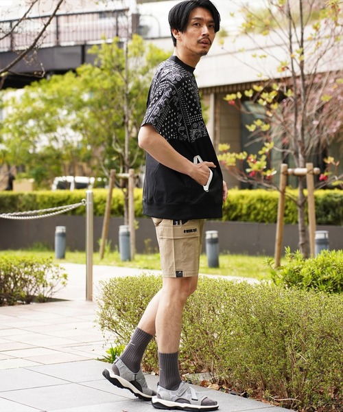 LUXE/R GOLF(ラグジュ ゴルフ)の「(RM)【LUXE/R GOLF】ストレッチ クロス サイドライン ショート カーゴパンツ(カーゴパンツ・メンズ・チャコールグレー/カーキ/ベージュ/ブラック・L/XL/M)」の18枚目の写真