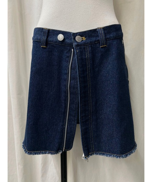 DENIM MINI SKIRT