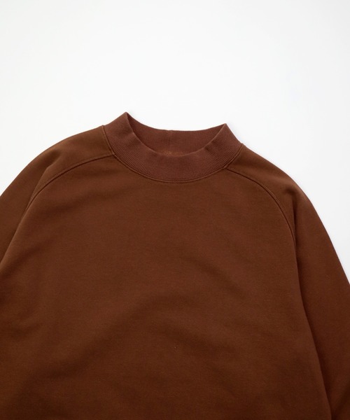 D.M.G.（ドミンゴ）の「[D.M.G / ディーエムジー] ベーシック裏毛 スウェットプルオーバー（スウェット・レディース・ブラウン/トップグレー・2/3）」の11枚目の写真