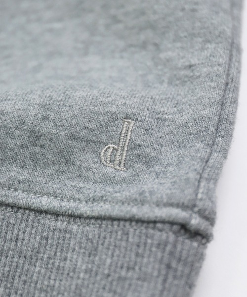 D.M.G.（ドミンゴ）の「[D.M.G / ディーエムジー] ベーシック裏毛 スウェットプルオーバー（スウェット・レディース・ブラウン/トップグレー・2/3）」の4枚目の写真