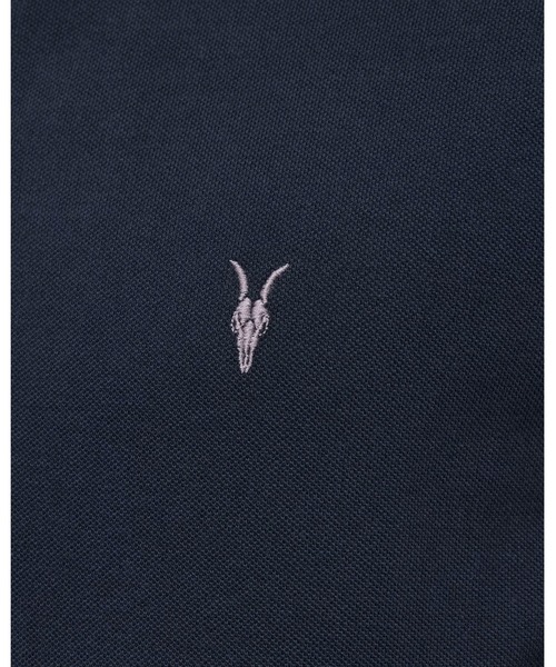 ALLSAINTS(オールセインツ)の「REFORM SHORT SLEEVE POLO SHIRT | REFORM 半袖 ポロシャツ(ポロシャツ・メンズ・ネイビー・S/M/XL)」の5枚目の写真