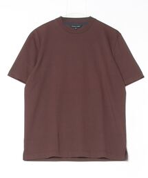 KATHARINE E HAMNETT（キャサリン・イー・ハムネット）の「【KATHARINE E HAMNETT-キャサリン・イー・ハムネット-】半袖 クルーネック Tシャツ 汗じみ防止（Tシャツ/カットソー）」