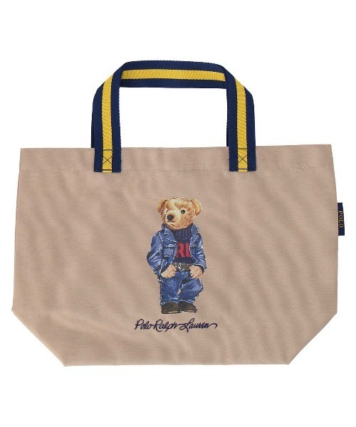 POLO RALPH LAUREN（ポロ ラルフ ローレン）の「エコバック（エコバッグ/サブバッグ・レディース・ブラック/ダークブラウン/ネイビー/ベージュ・FREE）」の3枚目の写真