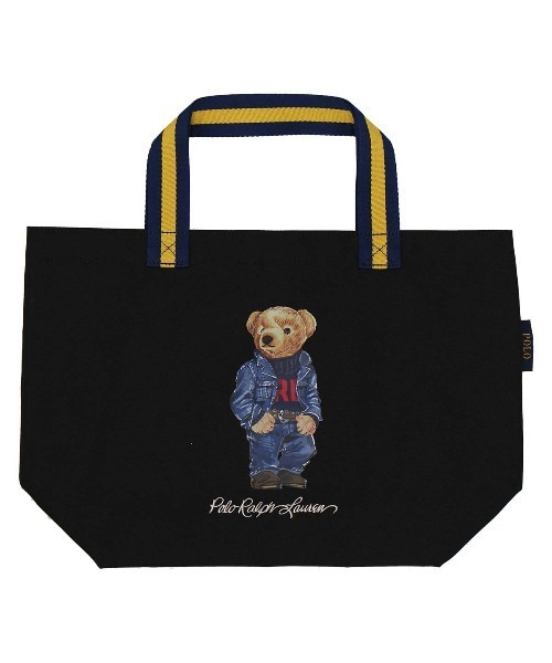 POLO RALPH LAUREN(ポロ ラルフ ローレン)の「トートバッグ(トートバッグ・レディース・ブラック/ダークブラウン/ネイビー・FREE)」の1枚目の写真