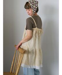 ehka sopo | ◎小花柄ミニキャミワンピース(ワンピース)