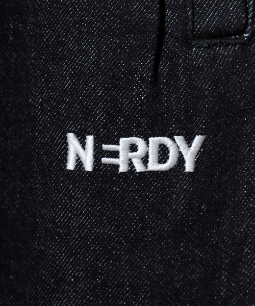 NERDY(ノルディ)の「サイドラインワイドデニムパンツ(デニムパンツ・メンズ・ネイビー/ブラック・L/M/S)」の22枚目の写真