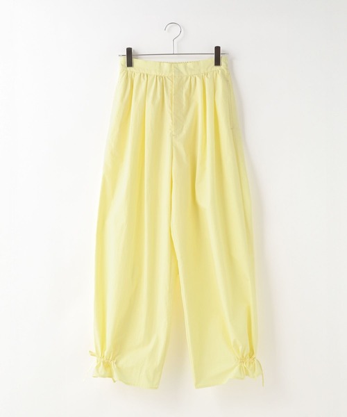 LOWRYS FARM（ローリーズファーム）の「２ＷＡＹリボンタックパンツ　525970（その他パンツ・レディース・イエロー/アイボリー/ブラック・FREE）」の5枚目の写真