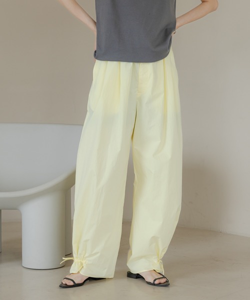 LOWRYS FARM（ローリーズファーム）の「２ＷＡＹリボンタックパンツ　525970（その他パンツ・レディース・イエロー/アイボリー/ブラック・FREE）」の22枚目の写真