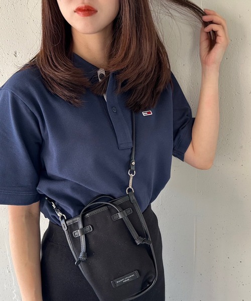 TOMMY HILFIGER（トミーヒルフィガー）の「【TOMMY HILFIGER】ポロシャツ　DM0DM15370（シャツ/ブラウス・メンズ・ネイビー/ブラック/ホワイト・XL/L/M）」の11枚目の写真