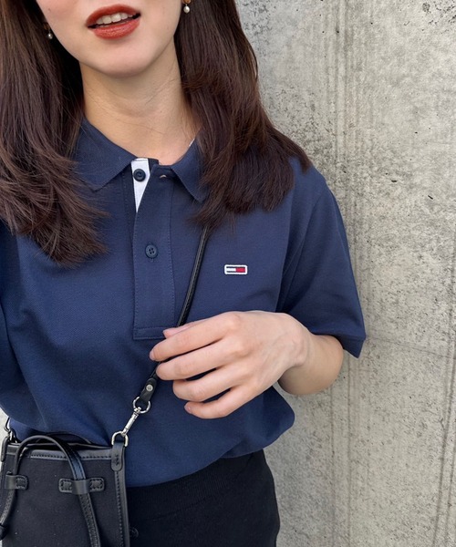 TOMMY HILFIGER（トミーヒルフィガー）の「【TOMMY HILFIGER】ポロシャツ　DM0DM15370（シャツ/ブラウス・メンズ・ネイビー/ブラック/ホワイト・XL/L/M）」の9枚目の写真