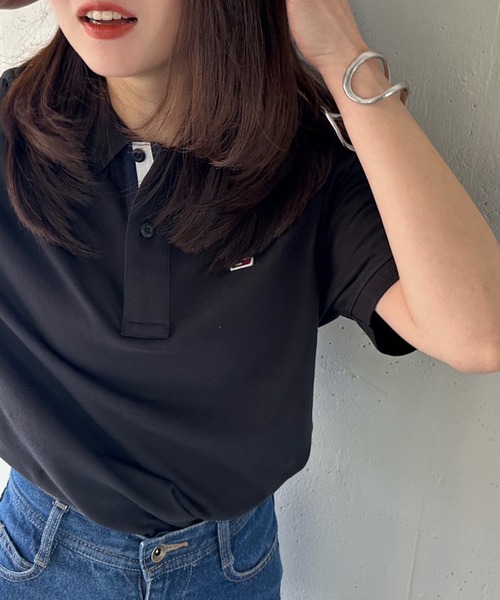 TOMMY HILFIGER（トミーヒルフィガー）の「【TOMMY HILFIGER】ポロシャツ　DM0DM15370（シャツ/ブラウス・メンズ・ネイビー/ブラック/ホワイト・XL/L/M）」の7枚目の写真