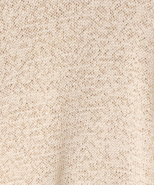 LOWRYS FARM（ローリーズファーム）の「テープヤーンオーバーベスト　574808（ベスト・レディース・ブラック/アイボリー/グレー・FREE）」の12枚目の写真