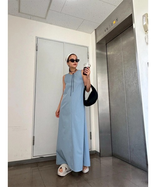 ワンピース TRUNC 88 Ice Touch Camisole Dress Ice Touch Camisole Dress（ワンピース）｜TRUNC 88（トランク