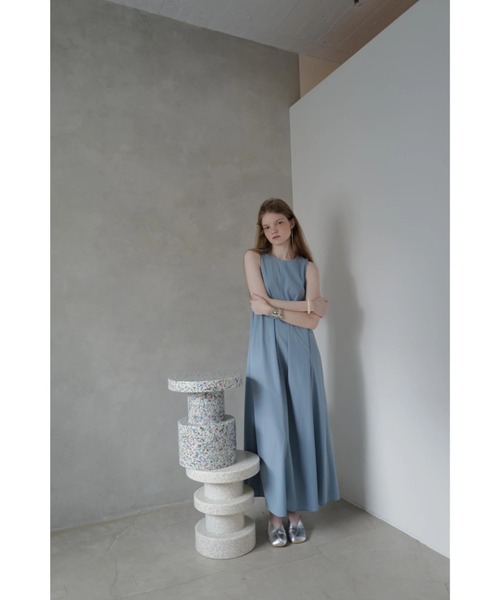 TRUNC(トランクエイティーエイト)の「Ice Touch Back Open Dress(ワンピース・レディース・ブラック/ブルー/ベージュ・FREE)」の20枚目の写真