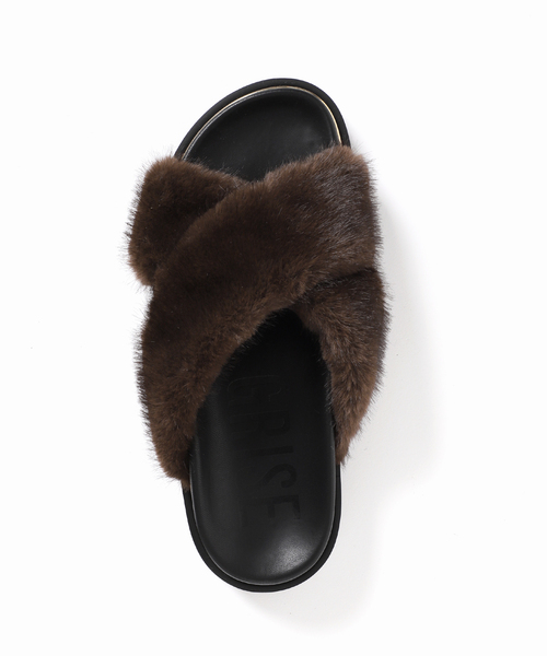 GRISE(グリーズ)の「GRISEクロスファーベルトサンダル(サンダル・レディース・ライトグレー/ブラウン・SMALL/MEDIUM/LARGE/X-LARGE)」の13枚目の写真