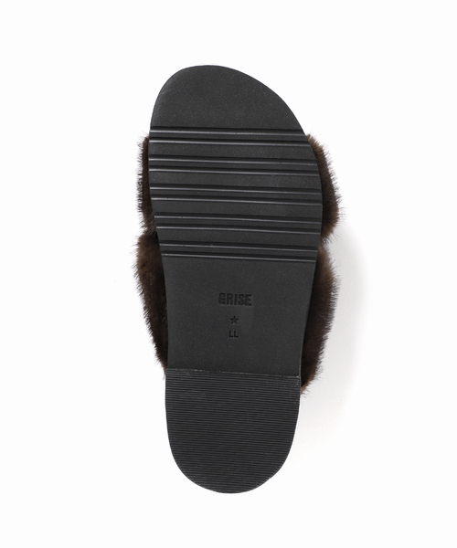 GRISE(グリーズ)の「GRISEクロスファーベルトサンダル(サンダル・レディース・ライトグレー/ブラウン・SMALL/MEDIUM/LARGE/X-LARGE)」の14枚目の写真