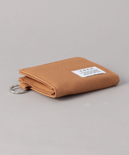 coen（コーエン）の「【ギフトにおすすめ】キャンバスPVCコインケース（コインケース・メンズ・ブラック/ブラウン/オフホワイト・FREE）」の6枚目の写真