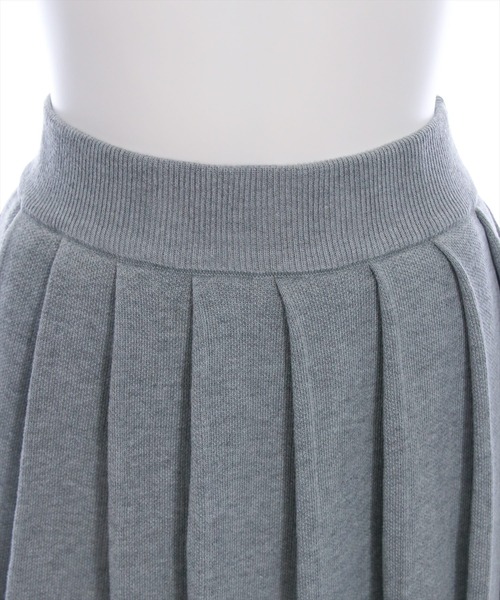 clear（クリア）の「ダブルカラーポロニット&スカートセットアップ［韓国 カジュアル ガーリー］（ワンピース・レディース・ネイビー/杢グレー/ブラウン・F）」の22枚目の写真
