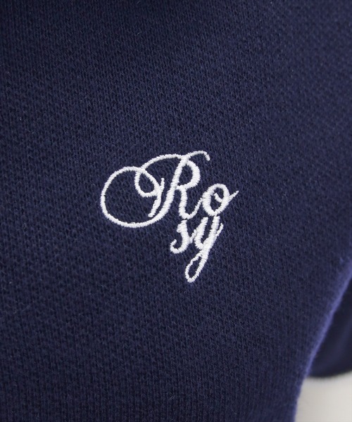 clear（クリア）の「ダブルカラーポロニット&スカートセットアップ［韓国 カジュアル ガーリー］（ワンピース・レディース・ネイビー/杢グレー/ブラウン・F）」の15枚目の写真