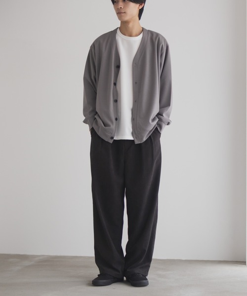 URBAN COLLECTION(アーバンコレクション)の「【URBANCOLLECTION/アーバンコレクション】 2WAYシルエットワイドパンツパンツ(その他パンツ・メンズ・ブラック/カーキ・S/M/L/XL)」の3枚目の写真
