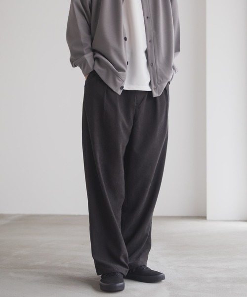 URBAN COLLECTION(アーバンコレクション)の「【URBANCOLLECTION/アーバンコレクション】 2WAYシルエットワイドパンツパンツ(その他パンツ・メンズ・ブラック/カーキ・S/M/L/XL)」の5枚目の写真