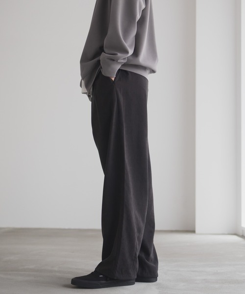 URBAN COLLECTION(アーバンコレクション)の「【URBANCOLLECTION/アーバンコレクション】 2WAYシルエットワイドパンツパンツ(その他パンツ・メンズ・ブラック/カーキ・S/M/L/XL)」の7枚目の写真